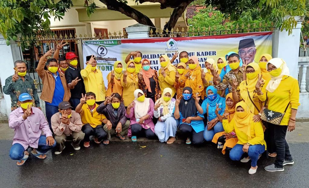 Yoko-Nisa konsolidasi dan temu kader Golkar di Mojokerto