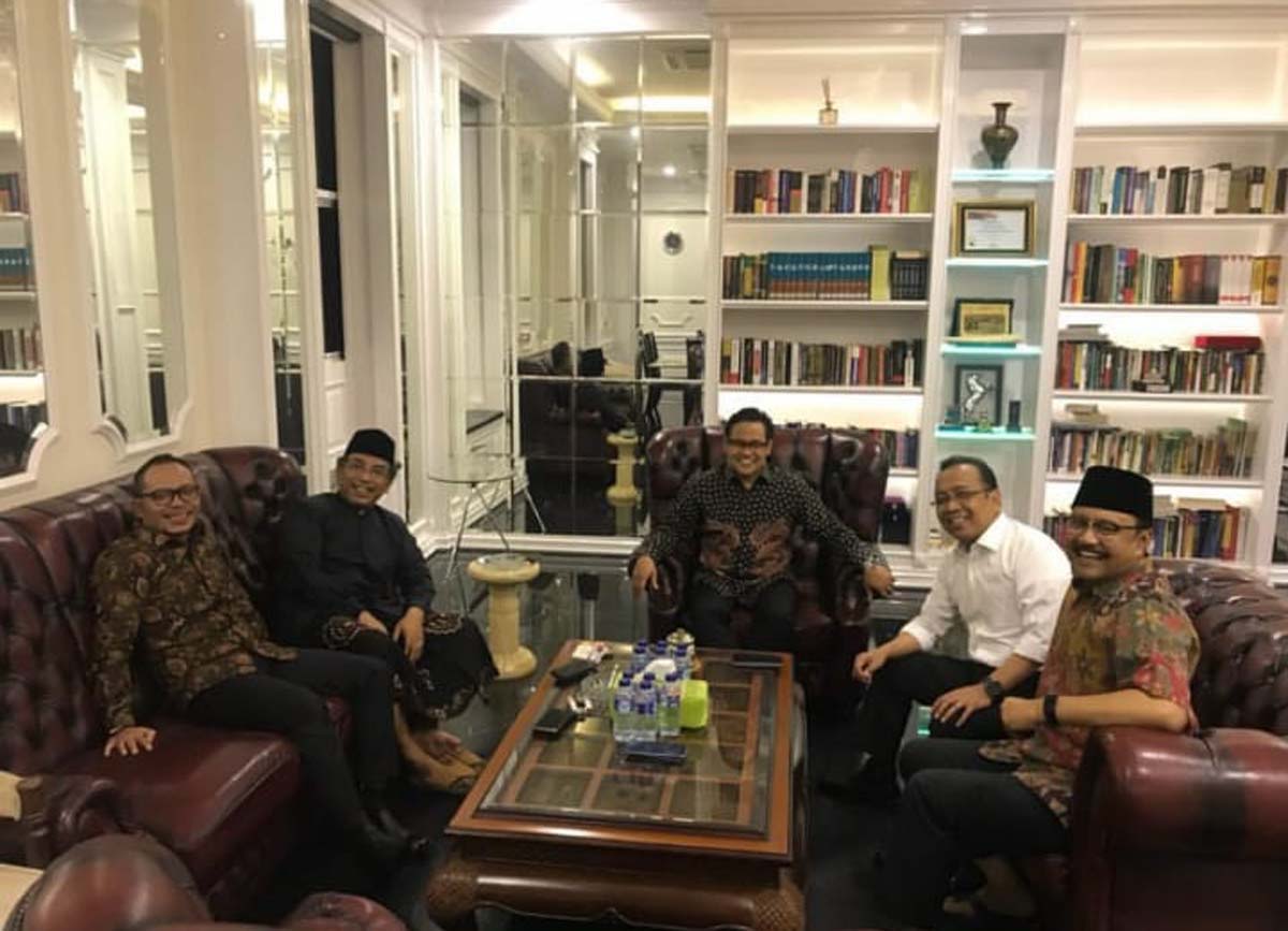 Gus Ipul saat menemui Ketua Umum PKB Muhaimin Iskandar./Foto: Istimewa