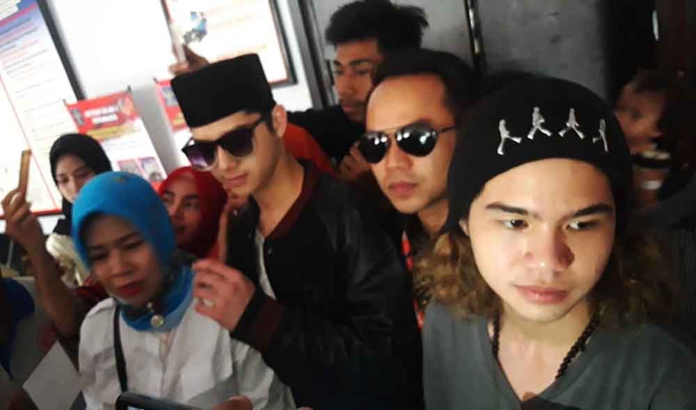 Al dan Dul usai mengunjungi Ahmad Dhani di Rutan Medaeng