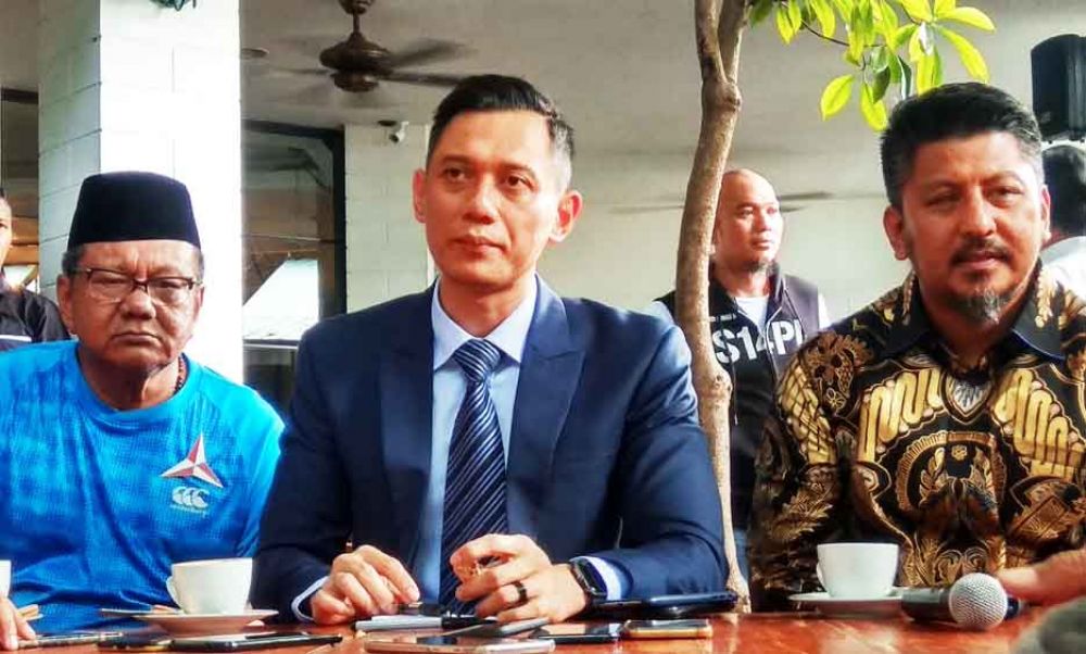 Agus Harimurti Yudhoyono alias AHY saat di Surabaya