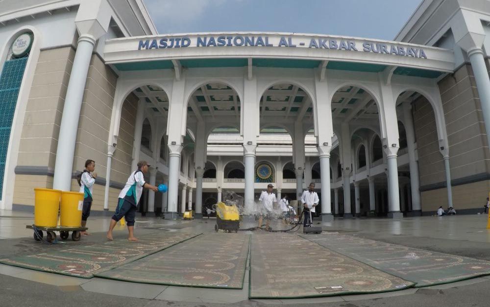 Pemberian Izin Salat Idul Fitri di Masjid Al Akbar Dievaluasi?