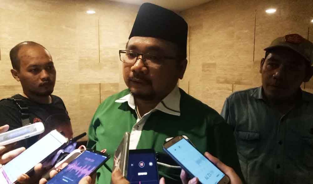 Ketua Umum PP GP Ansor Yaqut Cholil Qoumas atau Gus Yaqut