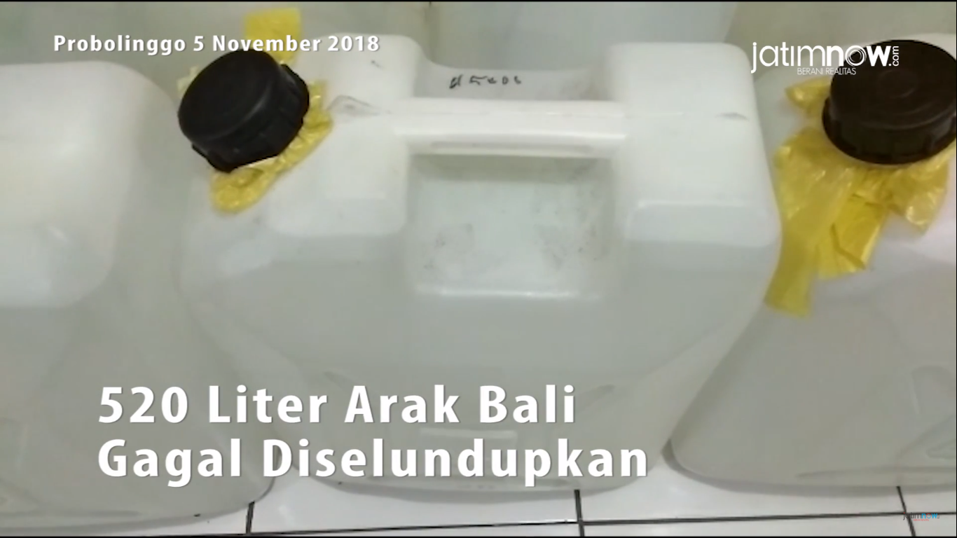 Video: 520 Liter Arak Bali Gagal Diselundupkan 