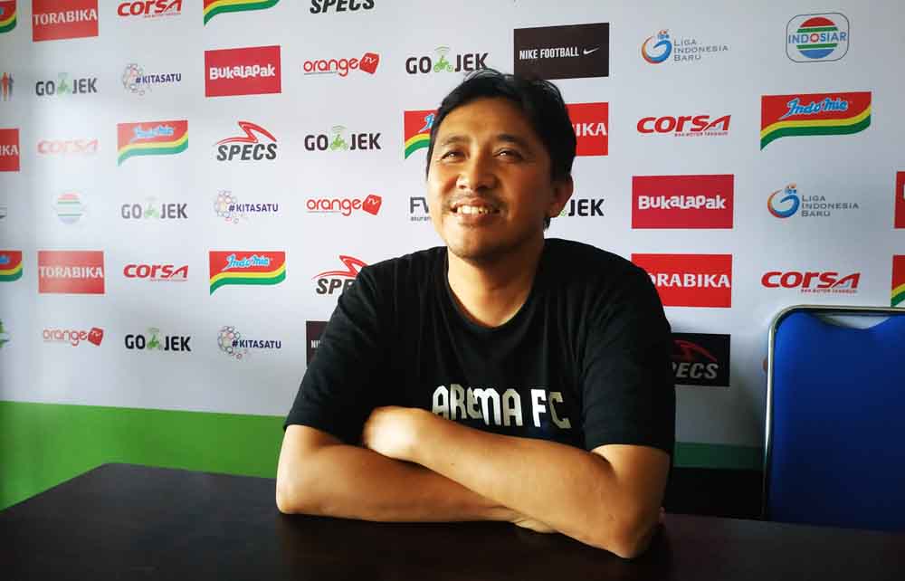 Sudarmadji, media Officer Arema FC 