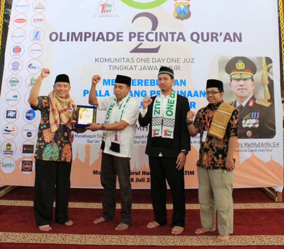 Olimpiade Pecinta Al-Qur'an II Tingkat Internasional di Polda Jatim.