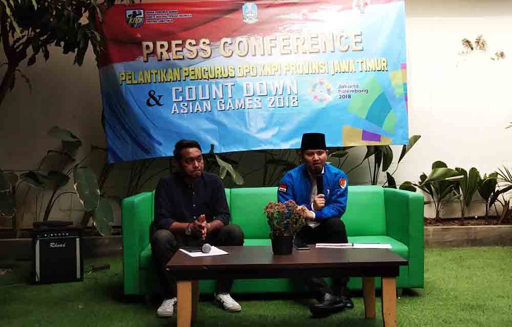 Ketua KNPI Jatim M Nur Arifin