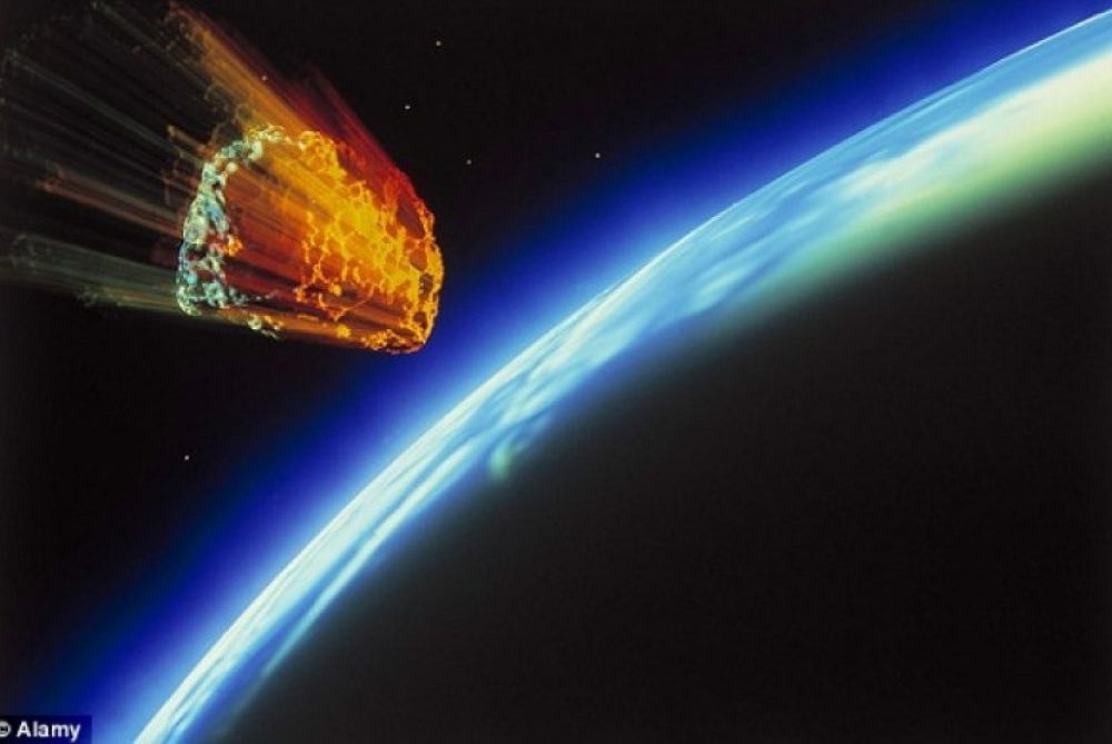 Asteroid Ilustrasi(Dailymail)

