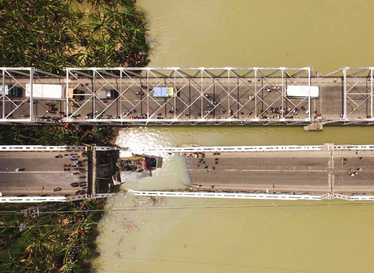 Jembatan Widang diambil dari atas/Foto: Ali Mahrus