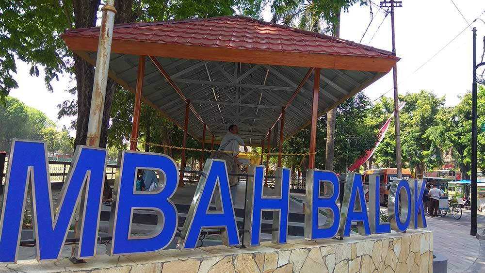 Suasana di Monumen Mbah Balok/Foto-foto: Siti Ainur Rodhiyah