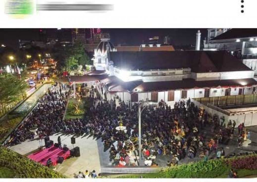 Ini Alasan Mengapa Pagelaran Seni di Alun-alun Surabaya Dihentikan