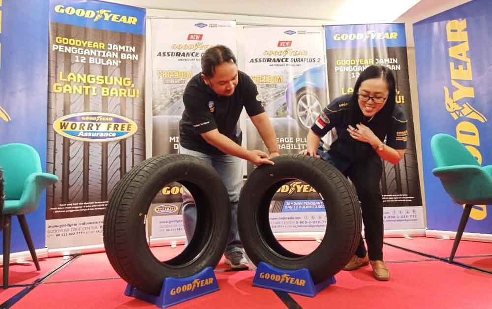 Acara launching produk Goodyear Assurance DuraPlus2 di Surabaya