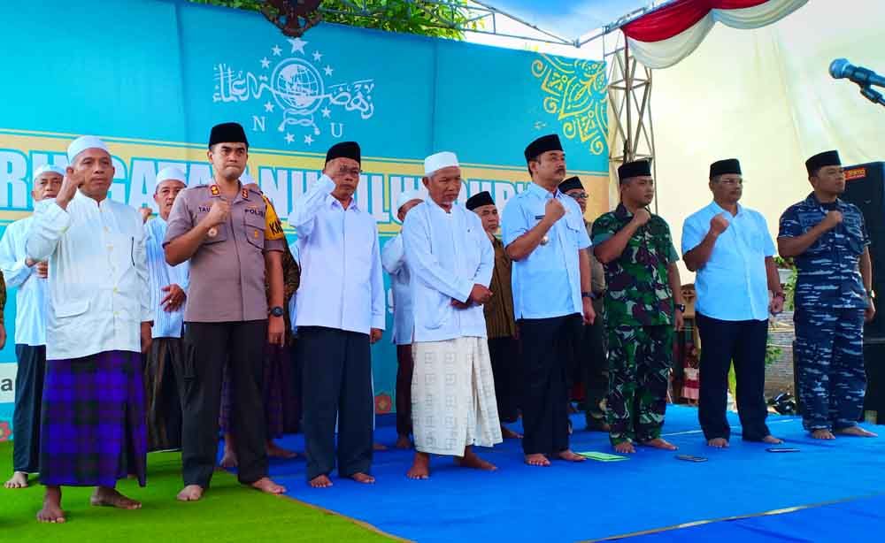Para ulama dan umara (pemimpin) di Banyuwangi serukan perdamaian