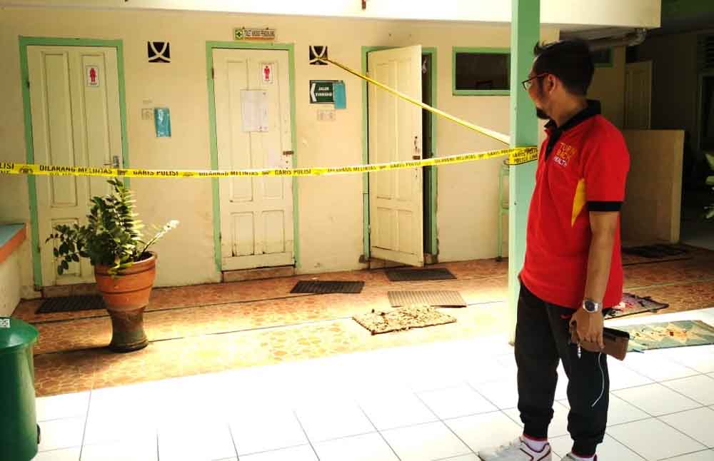  Lokasi pembuangan bayi di kamar mandi Puskesmas Kauman