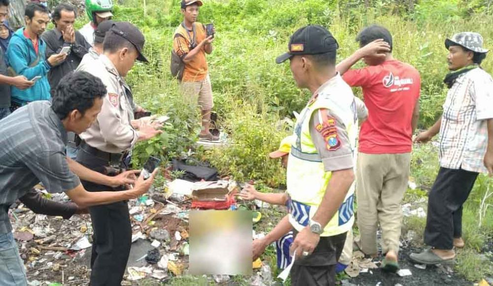 Penemuan jenazah bayi di Simorejo Sari