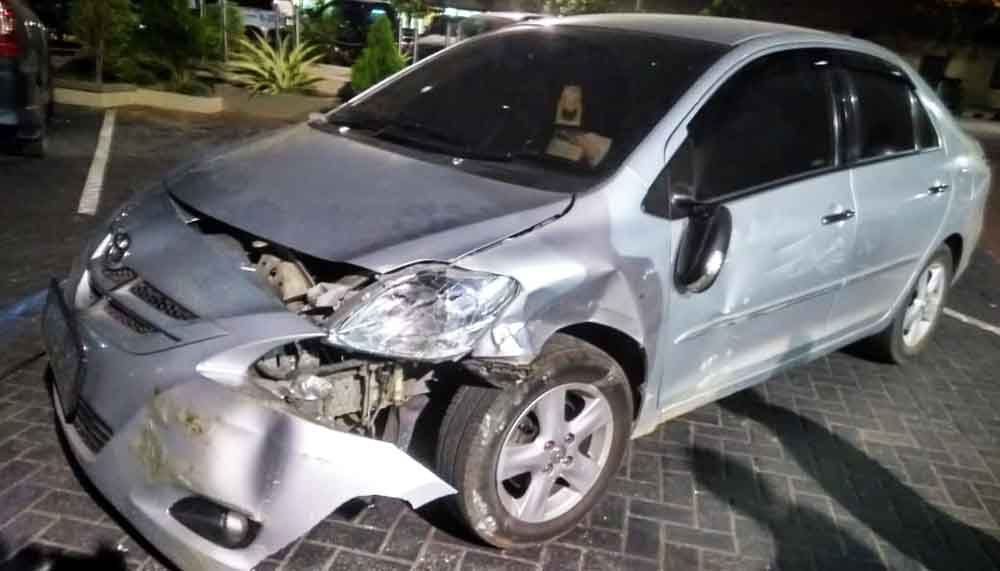 Mobil yang digunakan komplotan begal di Tuban