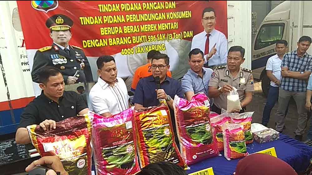 Konfrensi pers di Mapolda Jatim