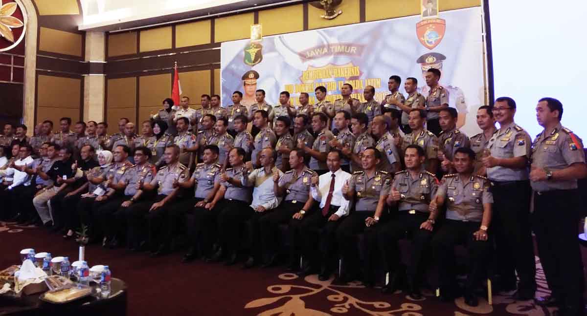  Rakernis Bid Dokkes dan Bid TI (Bidang Teknologi Informasi) Polda Jatim.