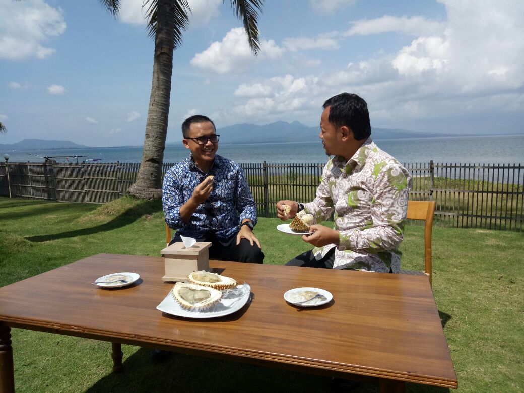 Bupati Anas bersama calon Wali Kota Bogor