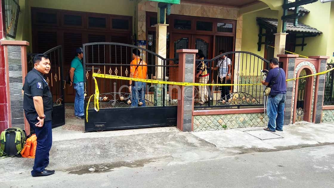 Rumah tempat kejadian perkara tewasnya Imam Muhroji