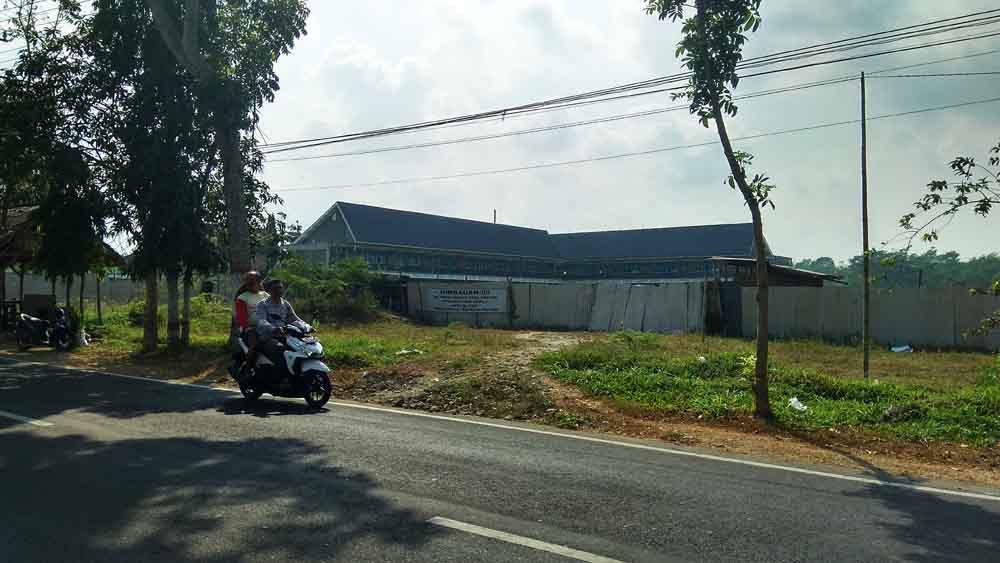 Proyek pembangunan SMPN 3 Blitar