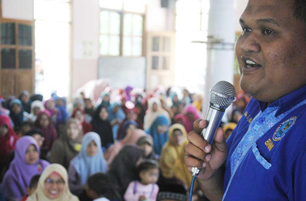 Penyuluh BNN Kabupaten Kediri Alfian Nurcahya 