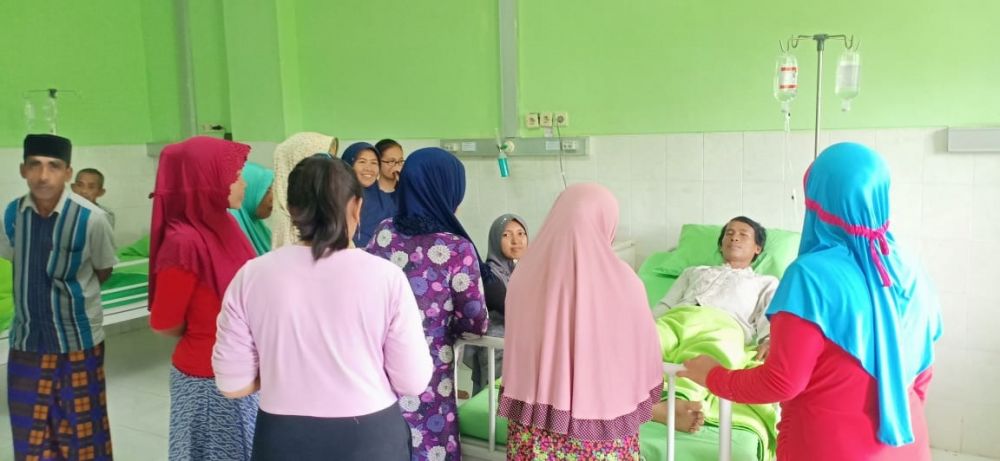 Korban keracunan ikan buntal di Probolinggo tengah di rawat di RSUD Waluyo Jati Kraksaan 

