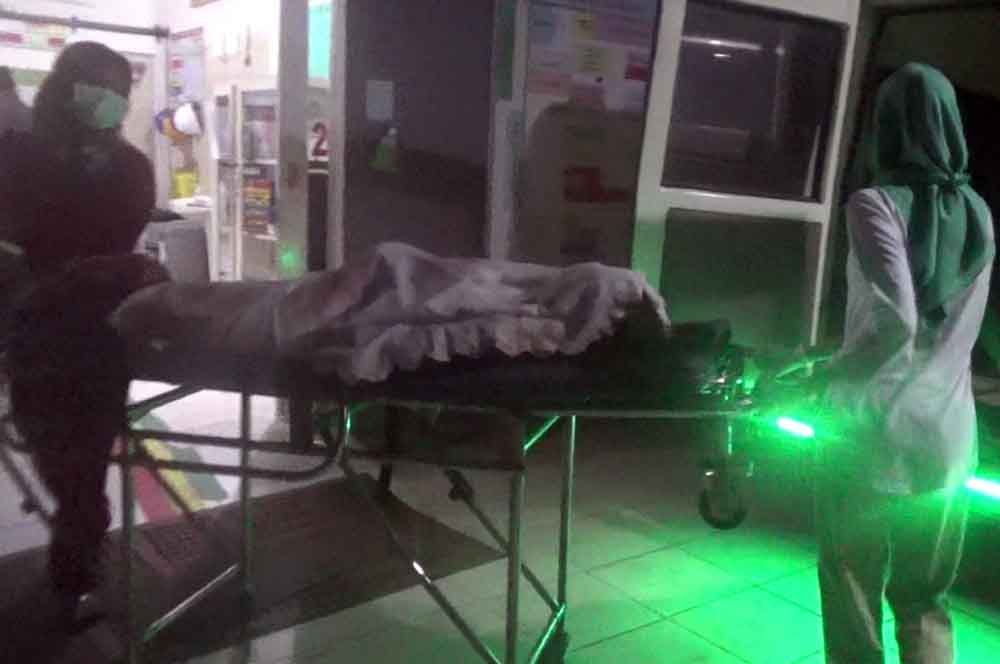 Evakuasi jenazah korban