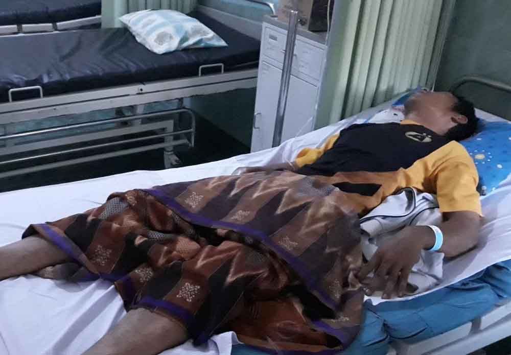 Andriyanto jalani perawatan