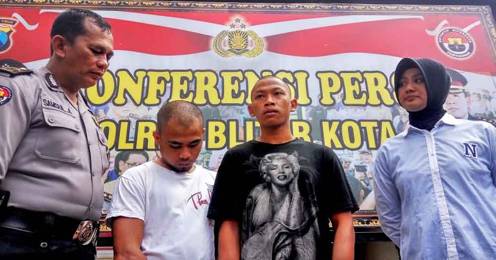 Dua dari delapan tersangka pencabulas Siswi SD