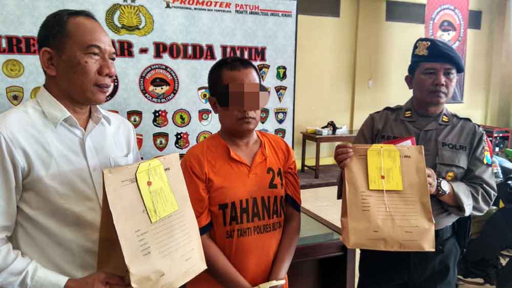 Polisi Pastikan Korban Pencabulan Bapak Kandung di Blitar Tidak Hamil