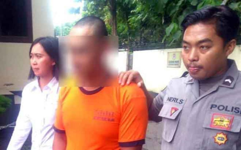 Pelaku Edi Hartono ditangkap