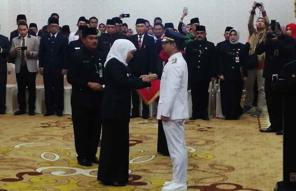 Cak Ipin Resmi Jabat Bupati Trenggalek