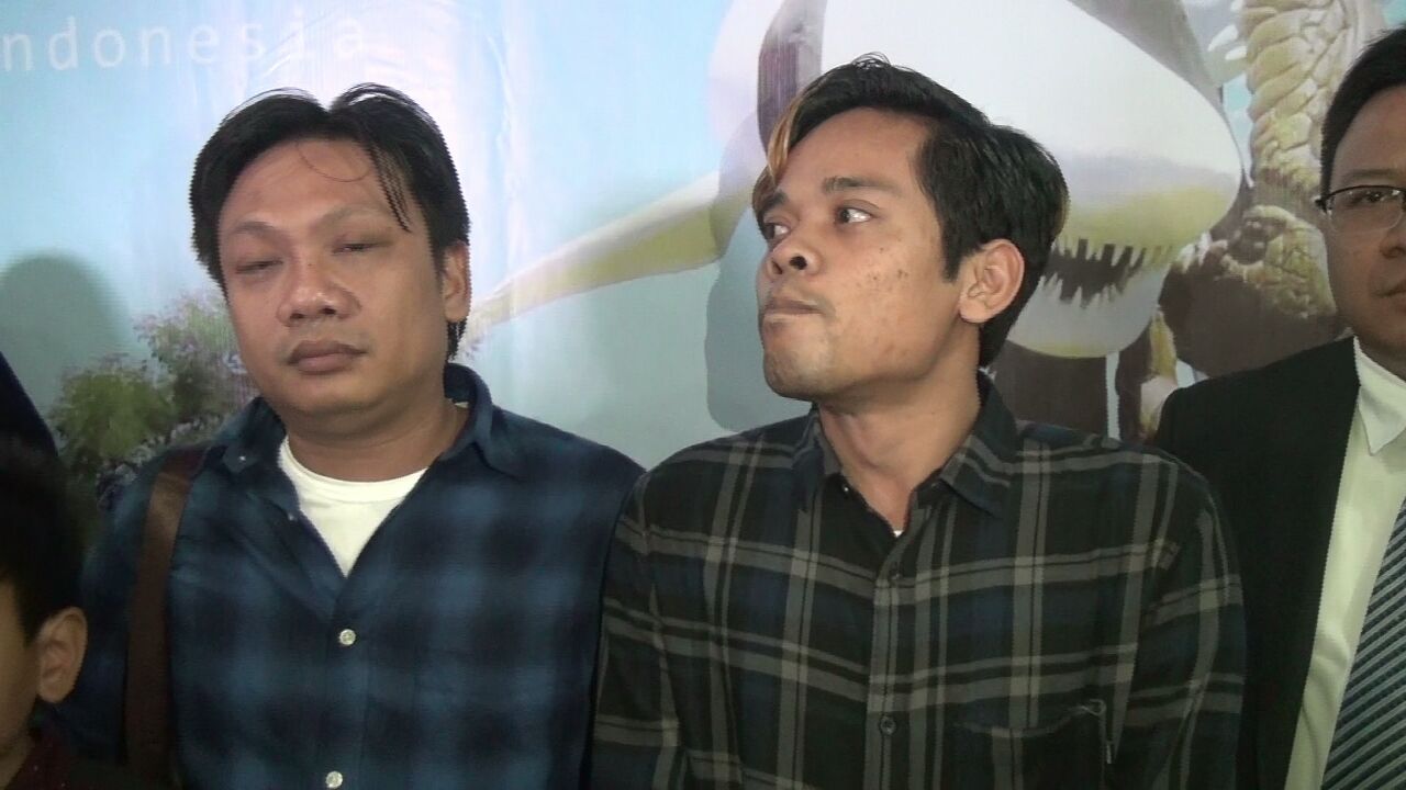 Cak Percil setelah tiba di tanah air