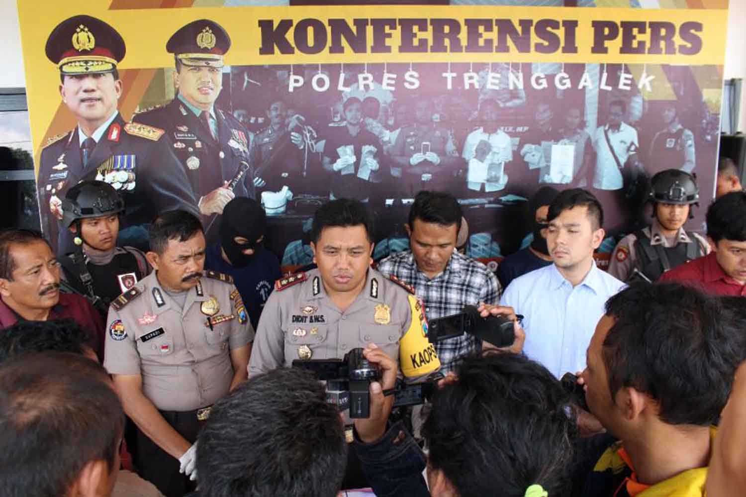 Buron Penipuan Polres Trenggalek Tak Berkutik saat Dibekuk di Madiun