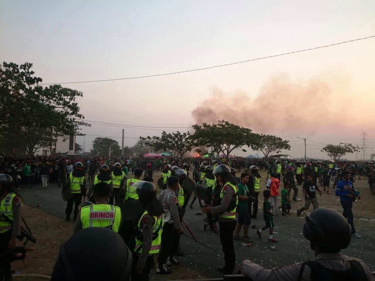 Imbas Suporter Rusuh, Kasatreskrim Polrestabes Surabaya Terluka