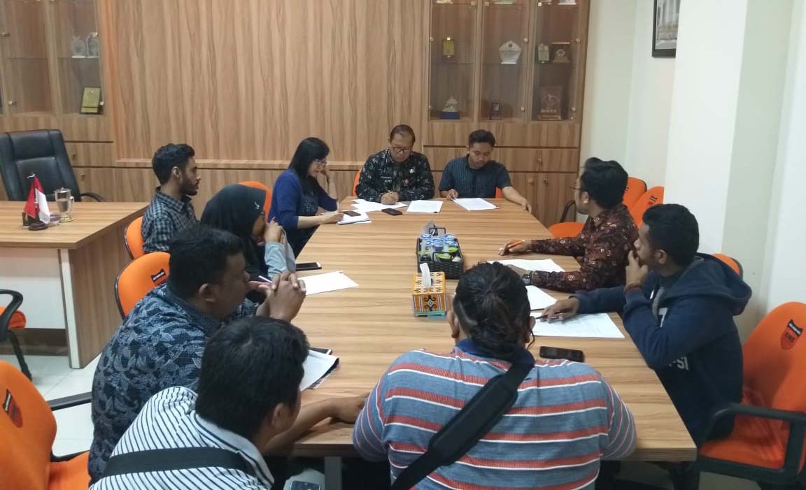 Suasana hearing MCW dengan Dispenda Kota Batu (Avirista Midaada/ jatimnow.com)

