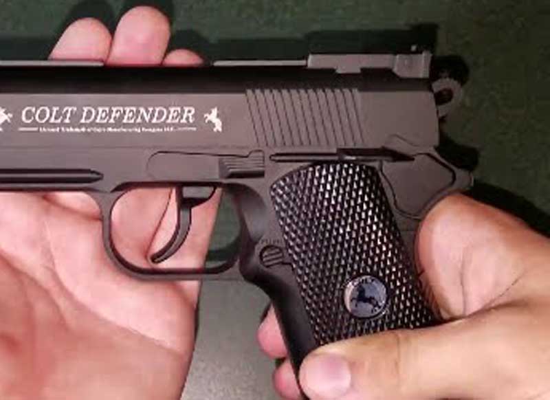 Ilustrasi senjata air gun (foto: istimewa)