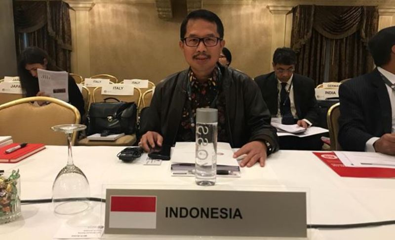 Didik Farkhan saat di forum New York.