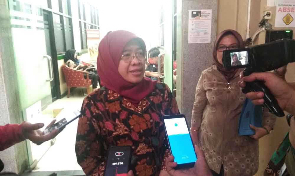 Kepala Dinas Pekerjaan Umum Bina Marga dan Pematusan Surabaya, Erna Purnawati 