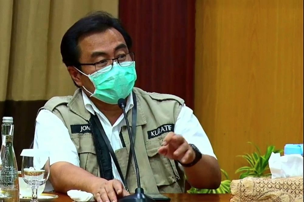 Direktur Rumah Sakit Umum (RSU) dr Soetomo, dr Joni Wahyuadi 