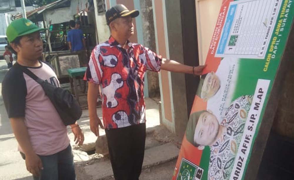 Pemasang APK Dibacok, Caleg: Usut Tuntas Kasus Itu