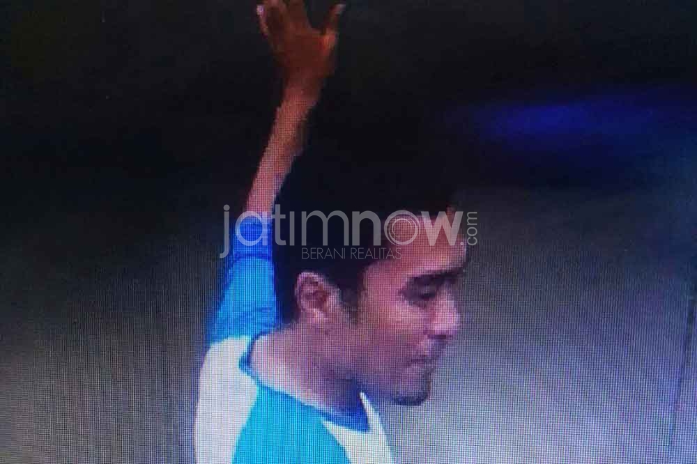 DPO IM saat terekam CCTV Apartemen Educty sebelum ikut membunuh korban (foto: Istimewa)

