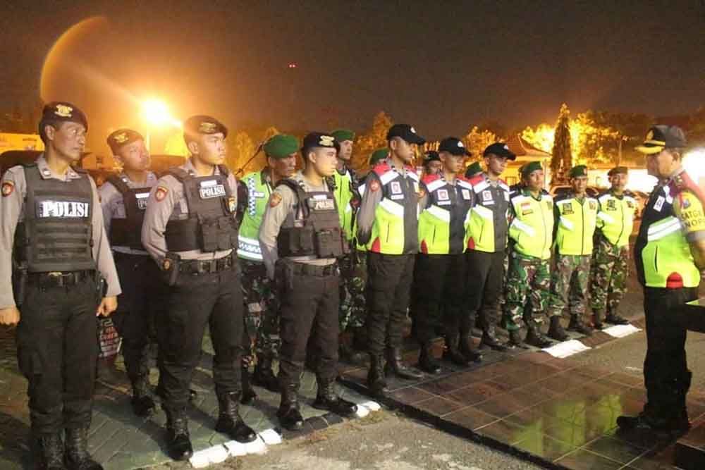 Persiapan pengamanan pemilu di Pasuruan