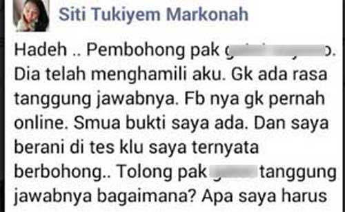 Sebelum Dituduh Menghamili, Pak Camat Mengaku Kerap Diteror