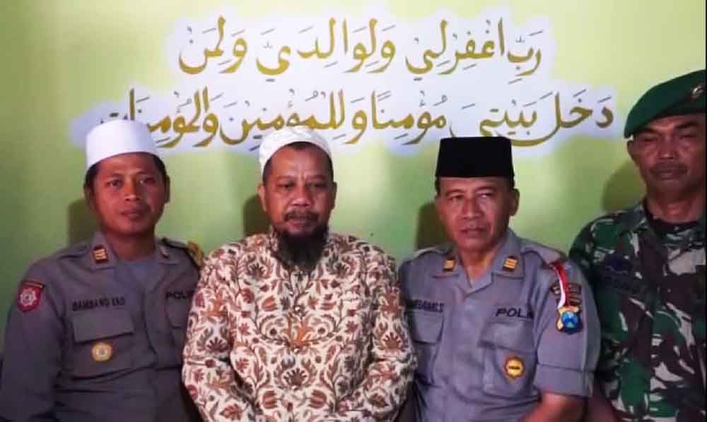Ketua FPI Kabupaten Mojokerto anggota bersama TNI dan Polri.