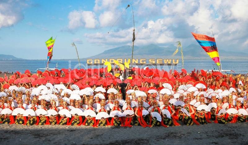 Para penari Gandrung Banyuwangi saat foto bersama/Foto: istimewa
