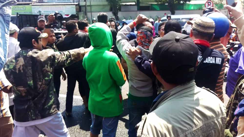 Ada Banser di Aksi Kontra #2019GantiPresiden, Ini Reaksi Ansor Jatim