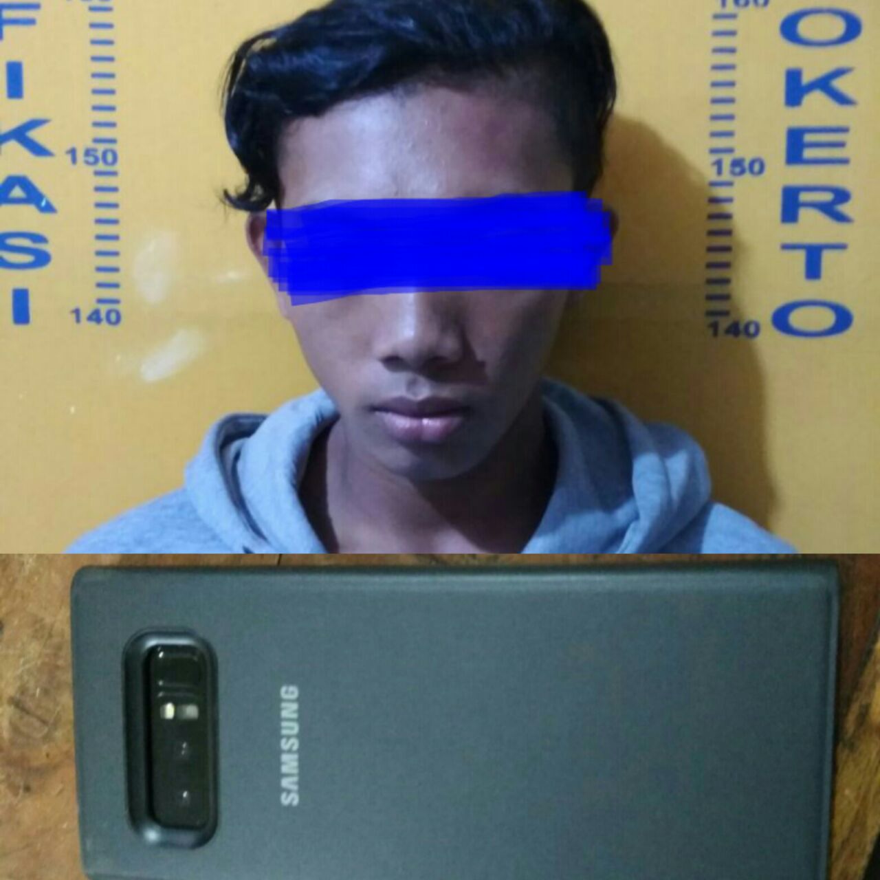 Pria Mojokerto yang gasak handphone seharga RP 13 juta