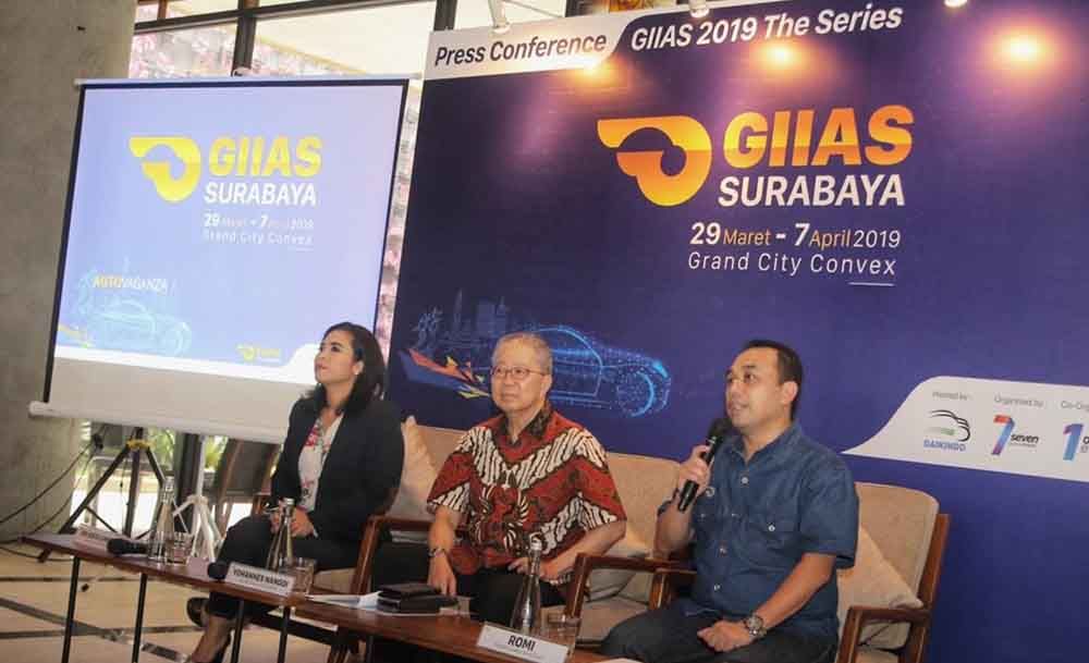 Pembukaan acara GIIAS 2019 di Surabaya