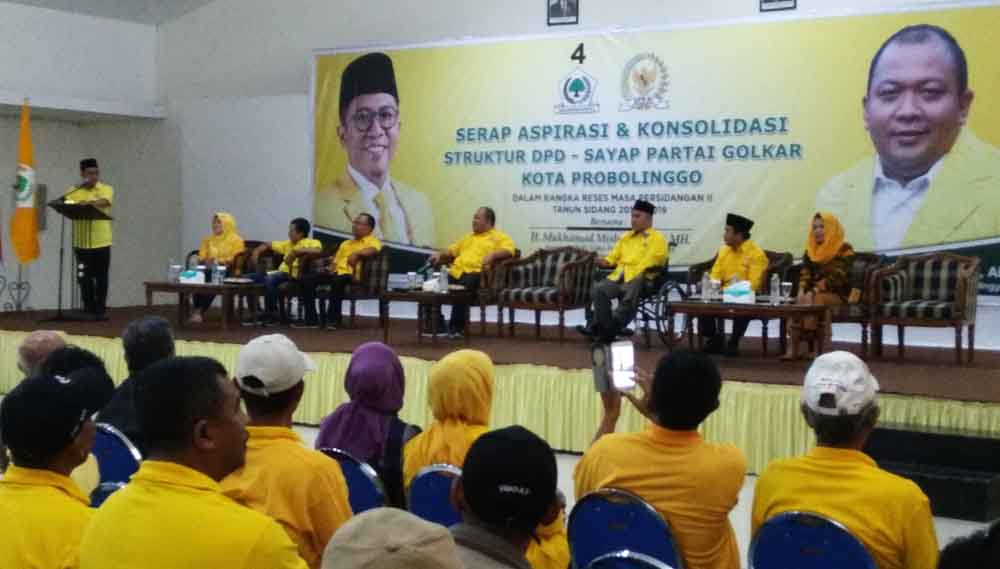 Konsolidadi DPD Golkar Probolinggo